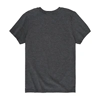 Disney Collection Little & Big Kid Boys Crew Neck Short Sleeve Regular Fit Lilo Stitch Graphic T-Shirt