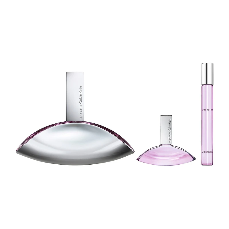 Calvin Klein Euphoria For Women Eau De Parfum 3-Pc Gift Set ($155 Value) Perfume Set