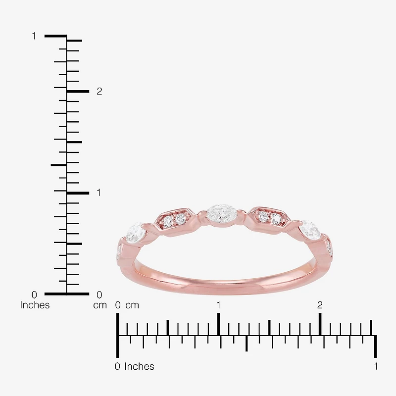 Limited Quantities! Womens 1/5 CT. Natural White Diamond 10K Gold Band