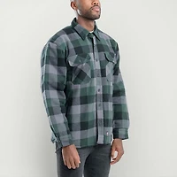 Berne Timber Flannel Shirt Mens Midweight Work Jacket