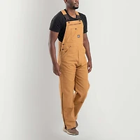 Berne Slab Unlined Duck Bib Mens Big and Tall Workwear Overall