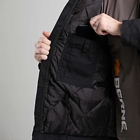 Berne Icecap Insulated Chore Mens Hooded Waterproof Midweight Big and Tall Work Raincoat