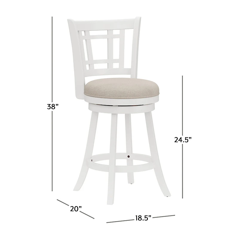 Fairfox Swivel Counter Stool