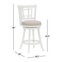 Fairfox Swivel Counter Stool