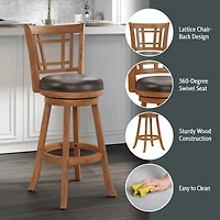 Fairfox Swivel Barstool