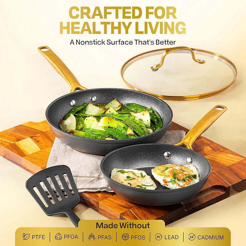Granitestone Armor Max Gold 10" Non-Stick Frying Pan