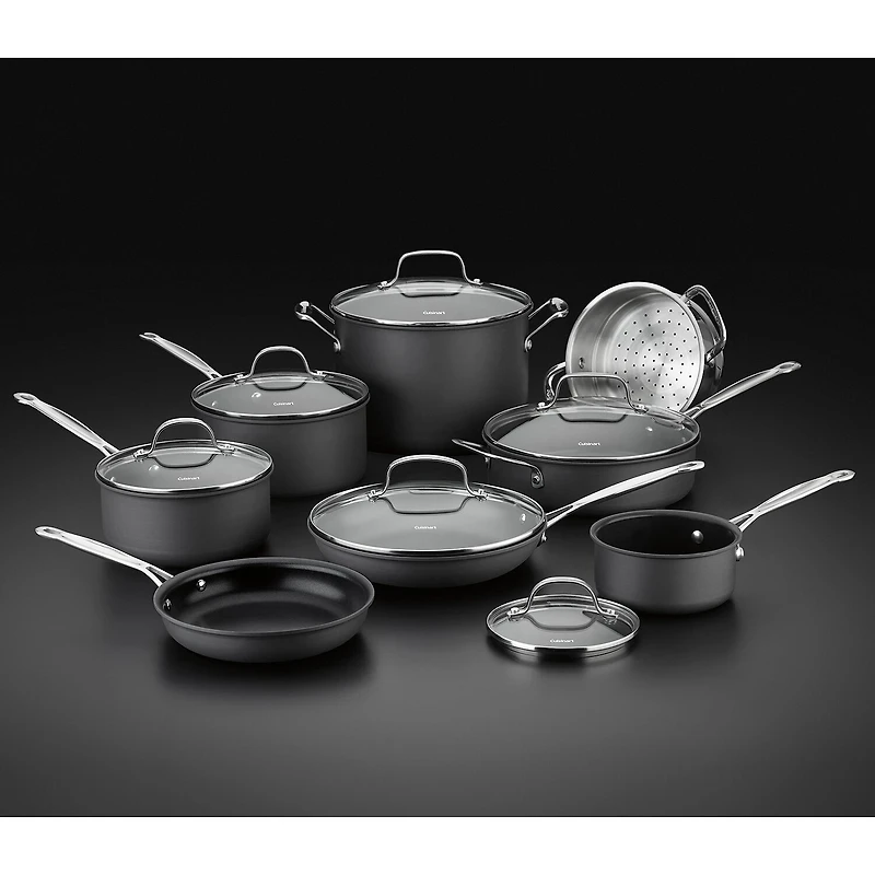 Cuisinart Chef's Classic 14-pc. Hard Anodized Cookware Set