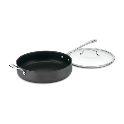 Cuisinart Contour Hard Anodized 5-qt. Saute Pan with Helper Handle