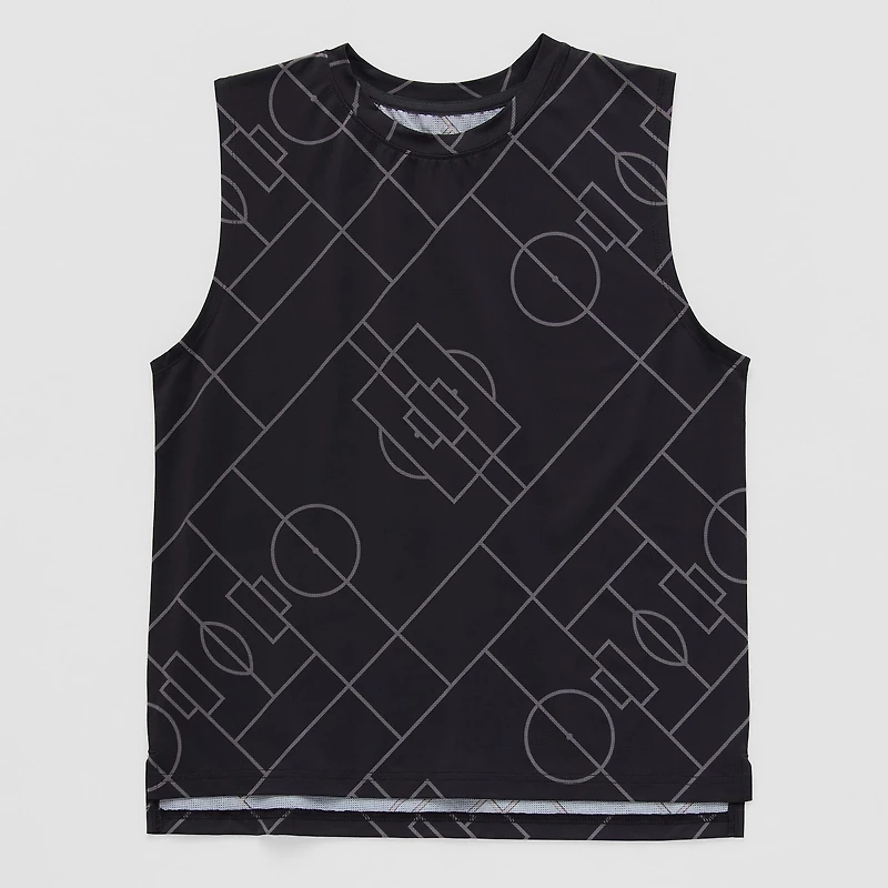 Xersion Performance Little & Big Kid Boys Crew Neck Sleeveless Active Tank Top