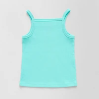 Thereabouts Little Girls Square Neck Sleeveless Tank Top