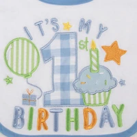 Baby Essentials First Birthday Boys 5-pc. Shortall Set