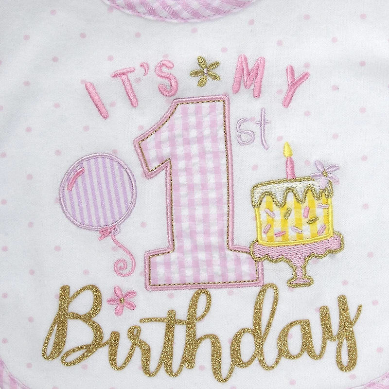 Baby Essentials First Birthday Girls 5-pc. Skirt Set