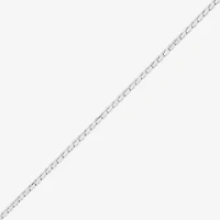 Made in Italy Womens Sterling Silver Inch Chain Necklace