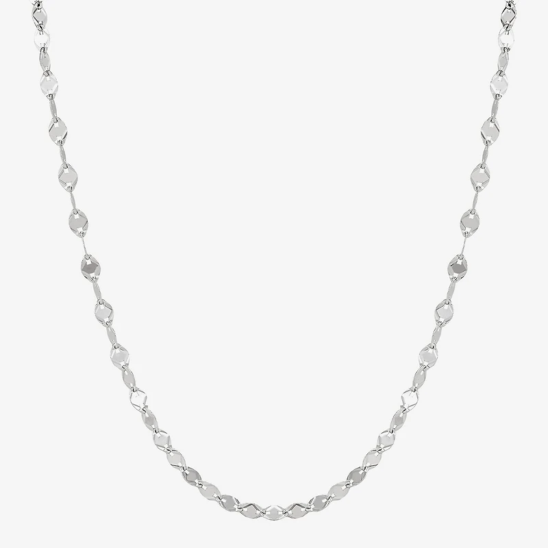 Limited Quantities! Womens 14K Gold 18 Inch Link Chain Necklace