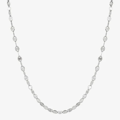 Limited Quantities! Womens 14K Gold 18 Inch Link Chain Necklace