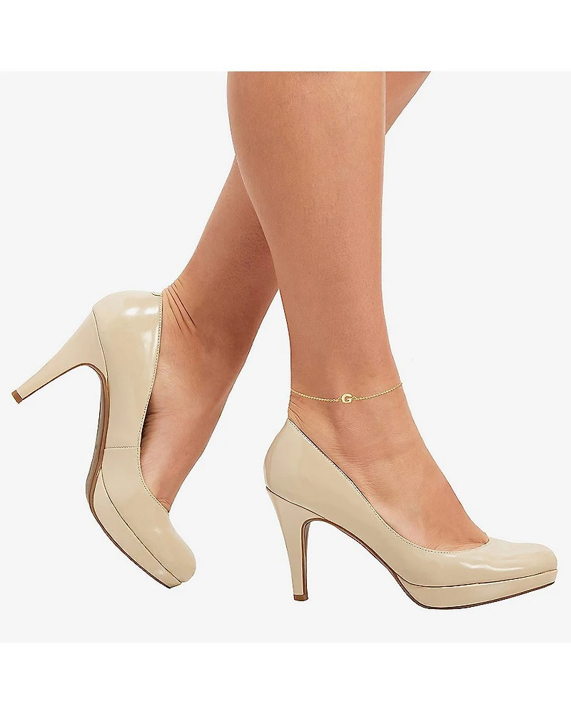 Limited Quantities! Womens 14K Gold 10 Inch Solid Cable Ankle Bracelet