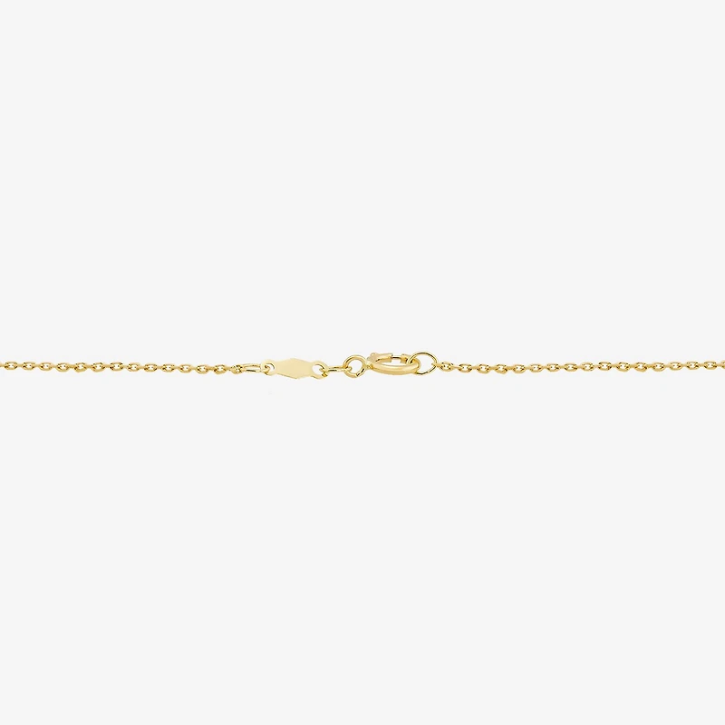 Limited Quantities! Womens 14K Gold 10 Inch Solid Cable Ankle Bracelet