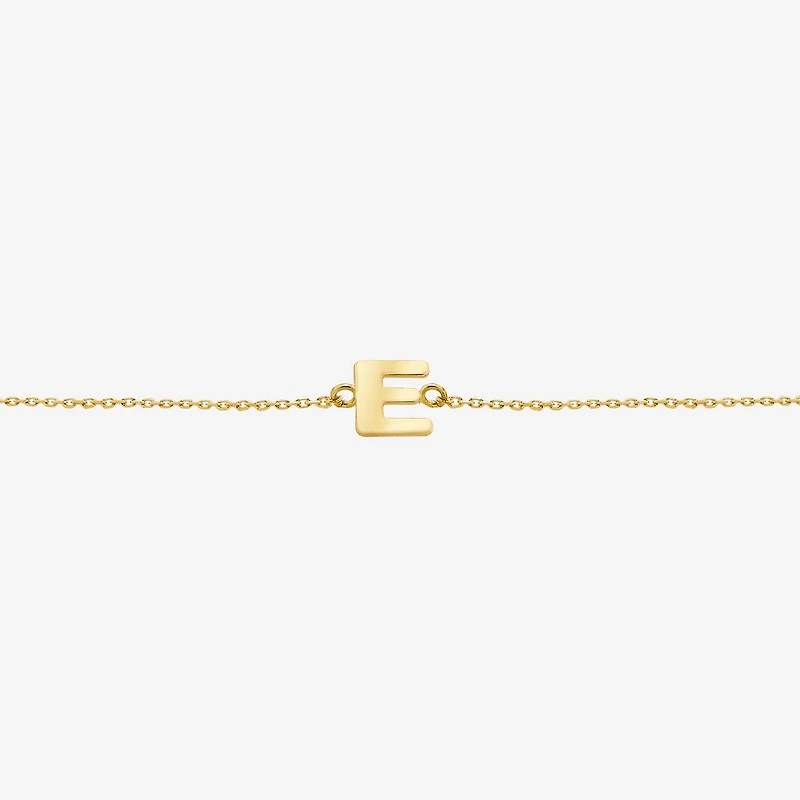 Limited Quantities! Womens 14K Gold 10 Inch Solid Cable Ankle Bracelet