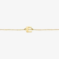 Limited Quantities! Womens 14K Gold 10 Inch Solid Cable Ankle Bracelet