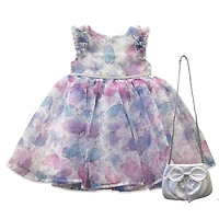 Blueberi Boulevard Toddler Girls Sleeveless A-Line Dress