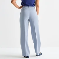 Worthington Womens Straight High Rise Trouser