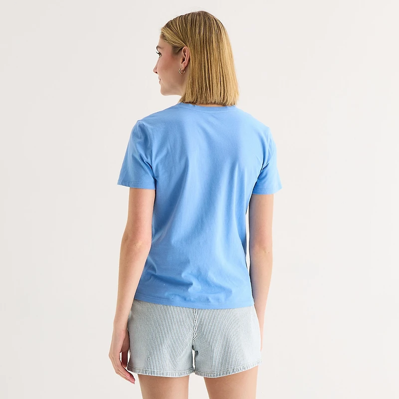 A.N.A Womens V Neck Short Sleeve T-Shirt