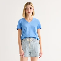A.N.A Womens V Neck Short Sleeve T-Shirt