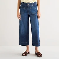 a.n.a Patch Pocket Womens Highest Rise Cropped Jean