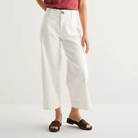 a.n.a Patch Pocket Womens Highest Rise Cropped Jean