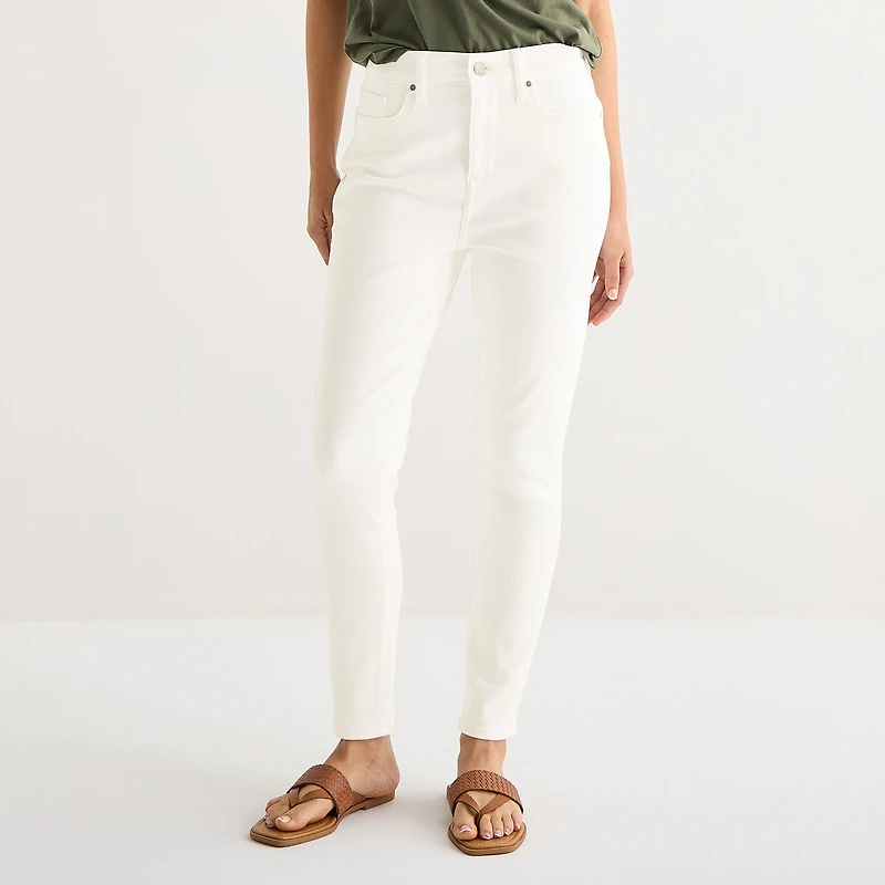 a.n.a Womens High Rise Skinny Fit Jean