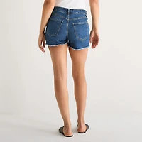 a.n.a Womens Mid Rise 3" Denim Short