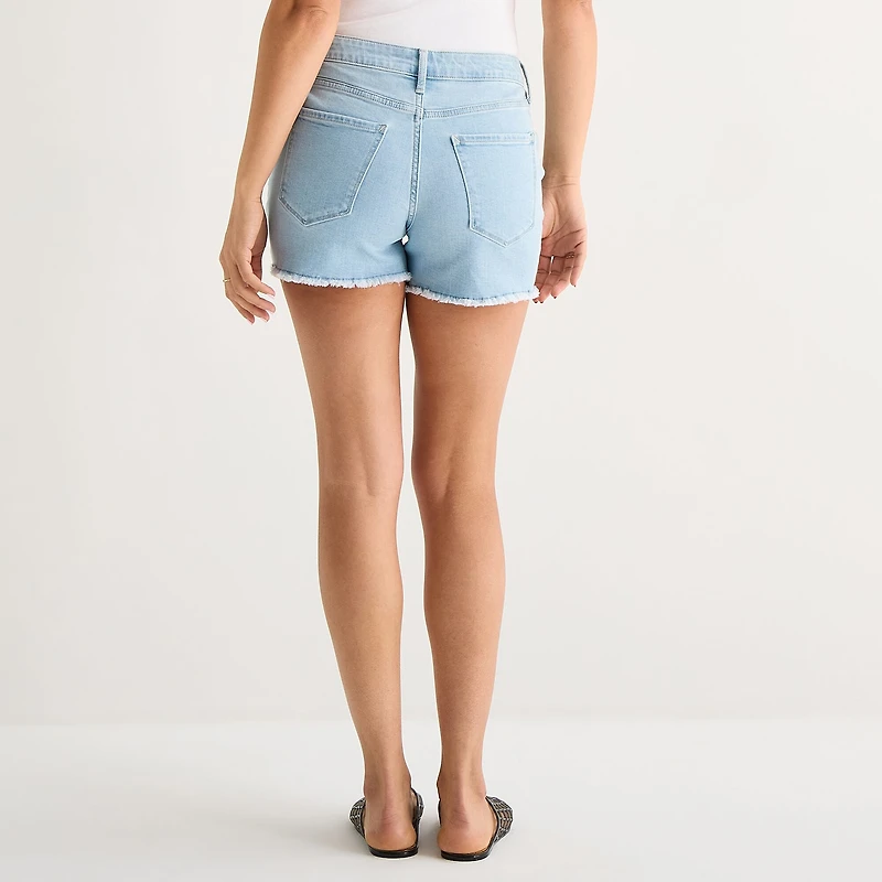 A.N.A Womens Mid Rise 3" Denim Short