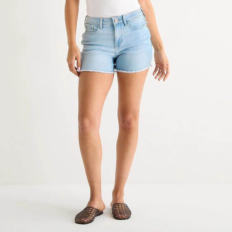 A.N.A Womens Mid Rise 3" Denim Short