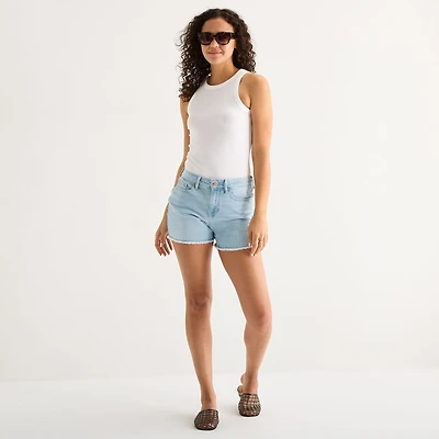 A.N.A Womens Mid Rise 3" Denim Short