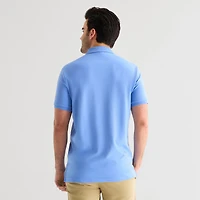 U.S. Polo Assn. Interlock Pique Mens Classic Fit Short Sleeve Shirt