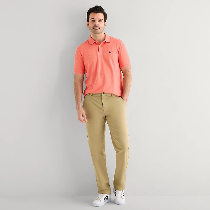 U.S. Polo Assn. Ultimate Pique Mens Classic Fit Short Sleeve Shirt