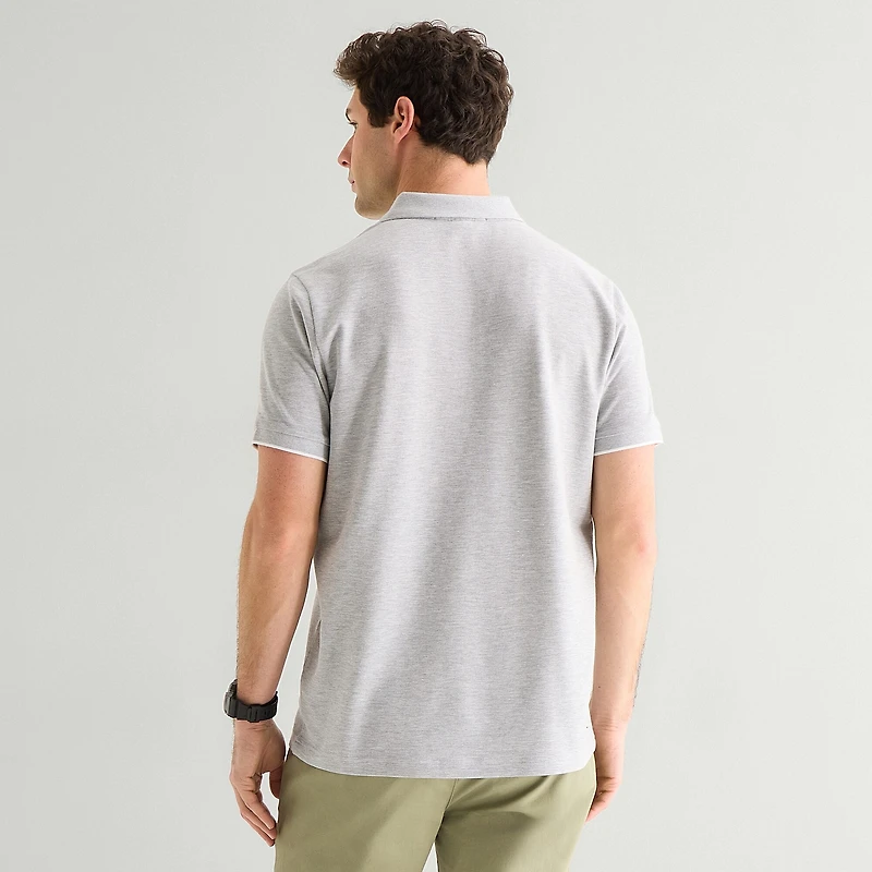 U.S. Polo Assn. Engineered Ombre Stripe Mens Classic Fit Short Sleeve Shirt