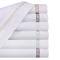 SUPERIOR® Egyptian Cotton Embroidered 1000tc Deep Pocket Sheet Set