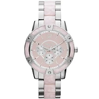 Relic® Payton Womens Pink & Silver-Tone Multifunction Watch