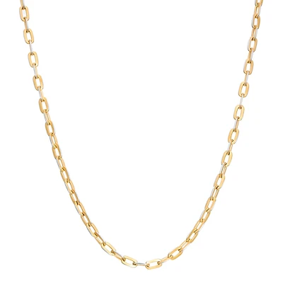Mens Stainless Steel 24 Inch Link Necklace