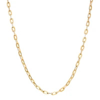 Mens Stainless Steel 24 Inch Link Necklace
