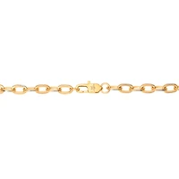 Mens Stainless Steel 24 Inch Link Necklace