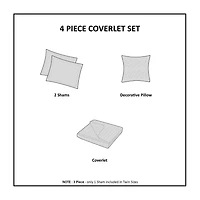 Intelligent Design Gavin Monster Truck Reversible Quilt Set With Throw Pillow