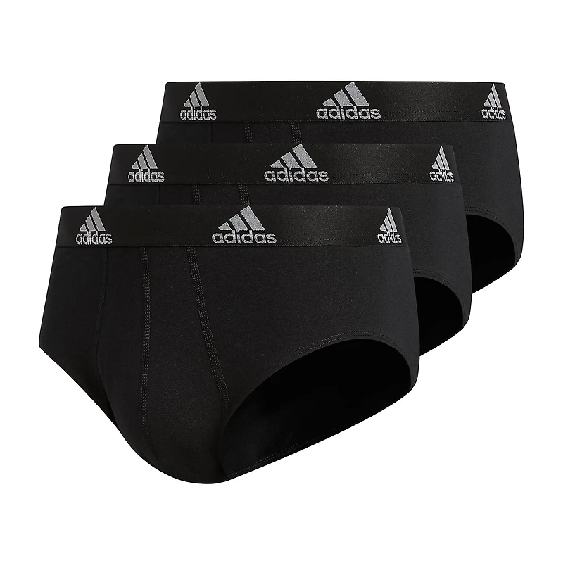 adidas Cotton Mens 3 Pack Briefs 5152357a