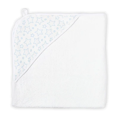 3 Stories Trading Company Baby Stars Muslin Hooded Towel