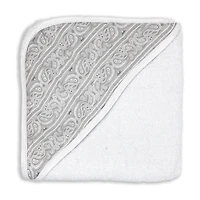 3 Stories Trading Company Baby Paisley Muslin Hooded Towel