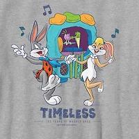 Little & Big Kid Boys Crew Neck Short Sleeve Regular Fit Looney Tunes Graphic T-Shirt
