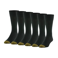 Gold Toe Cambridge Mens 6 Pair Crew Socks