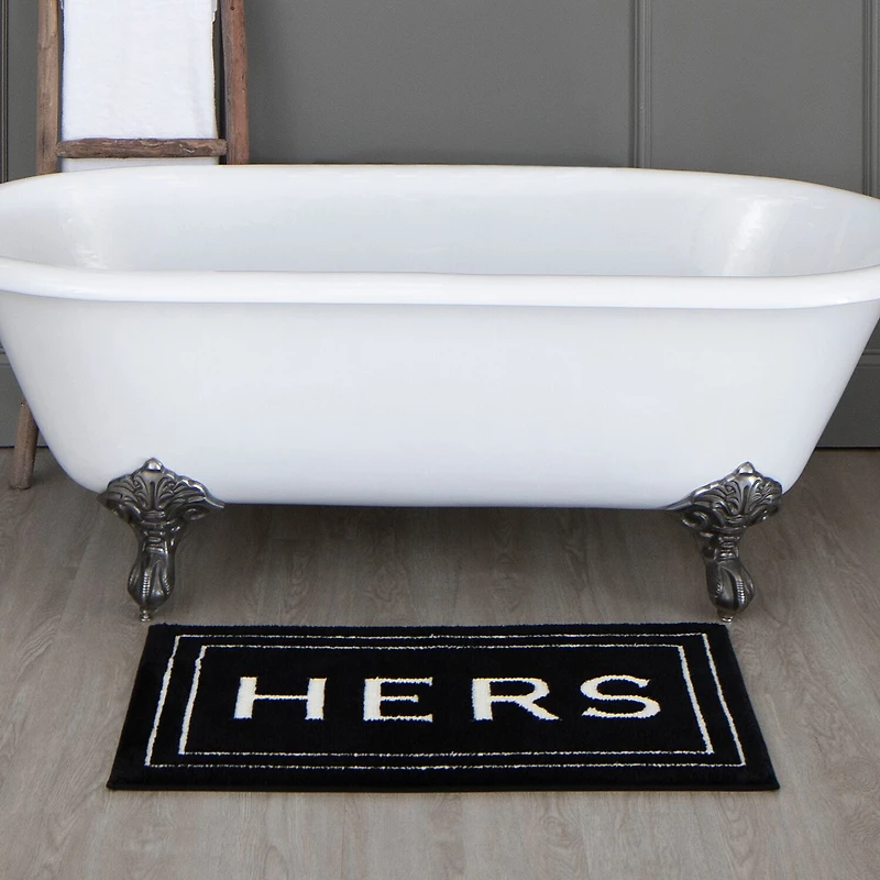 Mohawk Home Knitted His & Hers Bath Mat