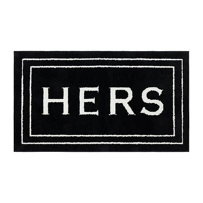 Mohawk Home Knitted His & Hers Bath Mat